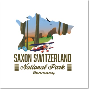 Saxon Switzerland National Park Germany Posters and Art